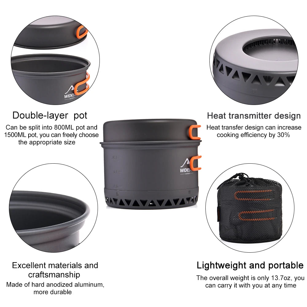 Outdoor Cooking Set Heat Cooker