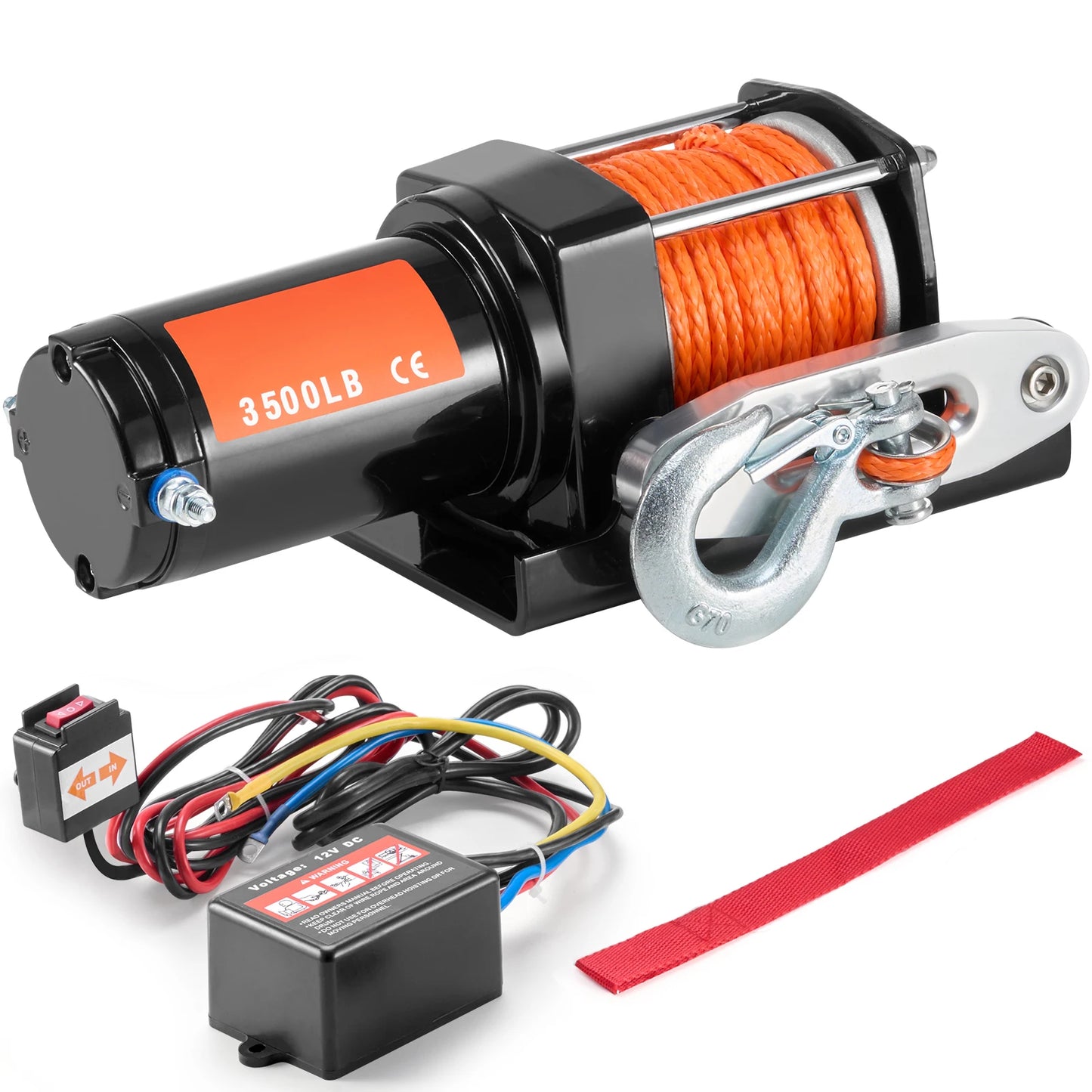 3500lbs Electric Winch ATV/UTV