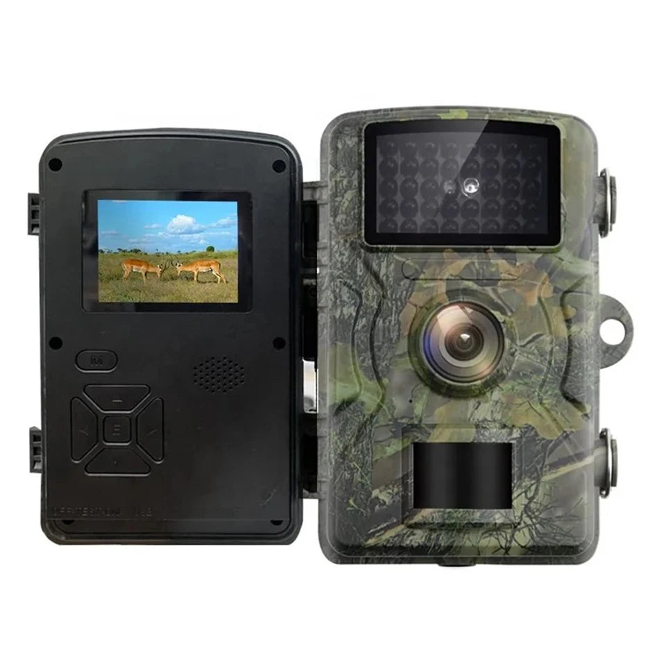 Hunting Trail Camera 1080P Night Vision Wildlife Waterproof Camera Trail Game Cam Activated Tracking Photo Trap Cam Wild Survei