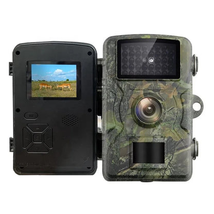 Hunting Trail Camera 1080P Night Vision Wildlife Waterproof Camera Trail Game Cam Activated Tracking Photo Trap Cam Wild Survei