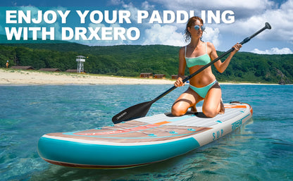 DIXERO Inflatable Paddle Board 11''x33''x6''Adult Standing
