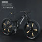 26inch Aluminum Alloy 4.0 Fat Bicycles Mountain Fat Bike / Five Blade  Fatbike Mountain Bike Disc Brakes Snow Bike