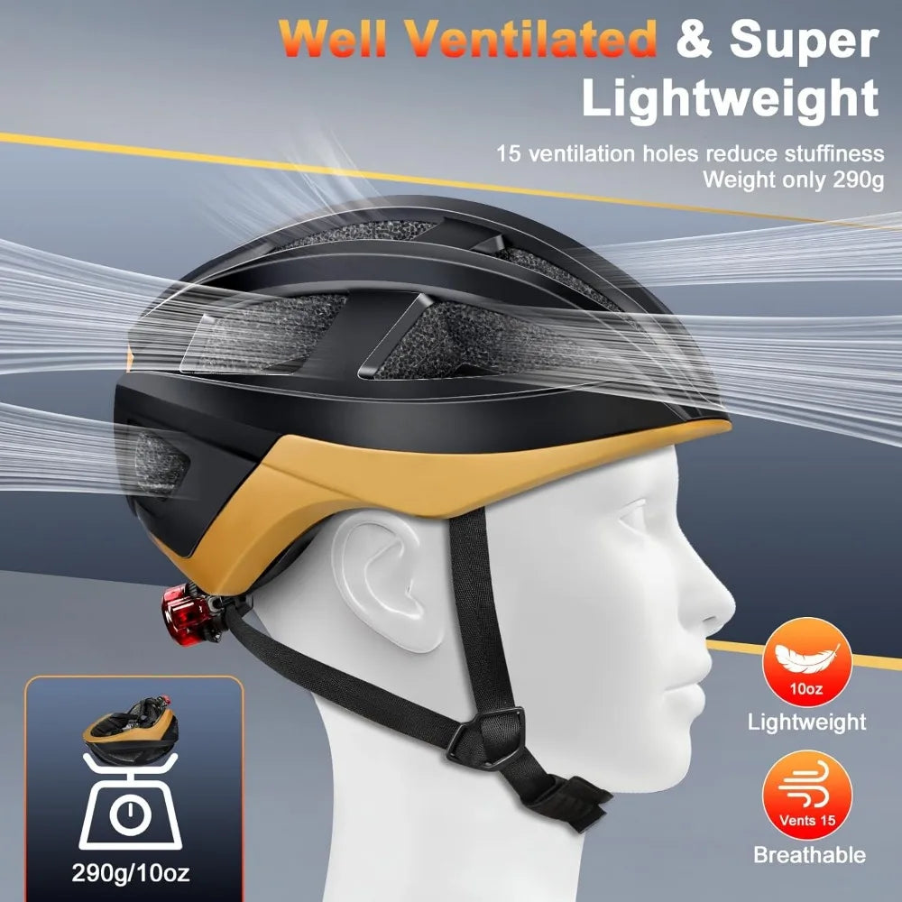 Lightweight Bicycle Helmet