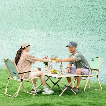 BISINNA Camping Chair Outdoor Portable Folding Chair Lightweight Foldable Relaxing Chairs For Garden Beach Hiking