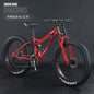 26inch Aluminum Alloy 4.0 Fat Bicycles Mountain Fat Bike / Five Blade  Fatbike Mountain Bike Disc Brakes Snow Bike