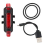 Bicycle Rear Light – Waterproof LED Warning Tail Light for Night Riding, Flashing Safety Light for MTB & Road Bike