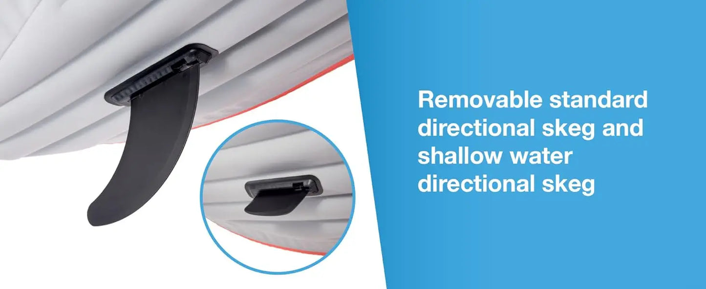 Intex 68309EP Excursion Pro K2 Inflatable Kayak Set:Includes Deluxe 86" Kayak Paddles & High-Output Pump,SuperTough PVC,2-Person