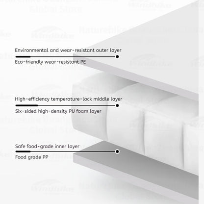 MOBI GARDEN 22L/16L/5L Insulation Ice Box Portable Camping Outdoor Picnic Fresh Food Grade Car Refrigerator Freezer Cooler Box