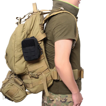 Men's Tactical Military Medical First Aid Kit Pack Molle Pouch Waist Belt Bag Mini Bag Survival Hunting Hiking Camping Tool