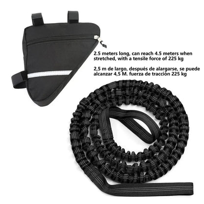 MTB Bike Towing Rope Trailer Rope Bicycle Traction Rope Nylon Traction Rope Parent-Child Outdoor Tool Cycling Safety Equipment