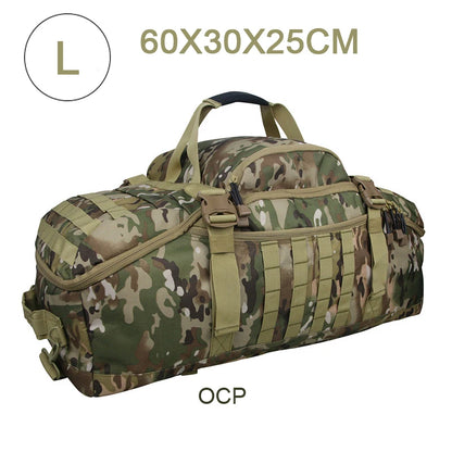 LQARMY 30L 50L 80L Outdoor Mountaineering Bag Molle Tactical Backpack Large Duffel Bag Hiking Camping Travel Bags