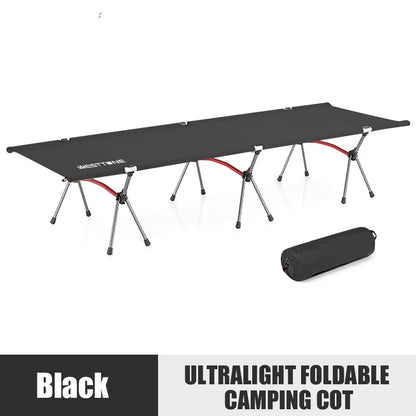 WESTTUNE marching bed, portable folding bed, ultra light aluminum alloy sleeping bed, outdoor camping and travel