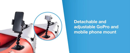 Intex 68309EP Excursion Pro K2 Inflatable Kayak Set:Includes Deluxe 86" Kayak Paddles & High-Output Pump,SuperTough PVC,2-Person