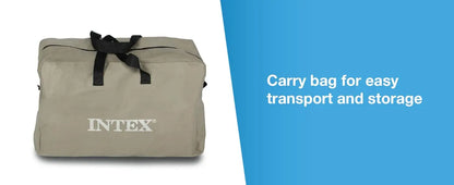 Intex 68309EP Excursion Pro K2 Inflatable Kayak Set:Includes Deluxe 86" Kayak Paddles & High-Output Pump,SuperTough PVC,2-Person