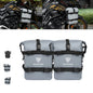 2PCS Motorcycle Bumpers Bag Waterproof 5L-8L Motorcycle Side Frame Bag Motorcycle Crash Bar Bag Universal Tools Storage Bag