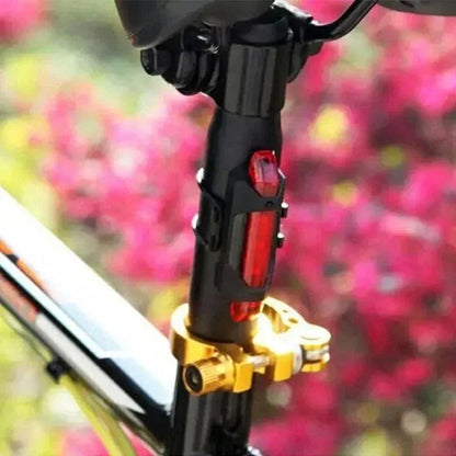 Bicycle Rear Light – Waterproof LED Warning Tail Light for Night Riding, Flashing Safety Light for MTB & Road Bike
