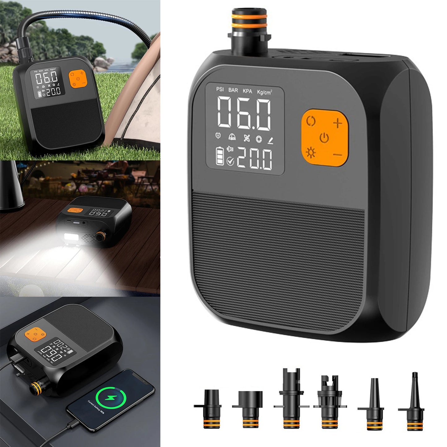 Electric Paddle Board Pump Rechargeable