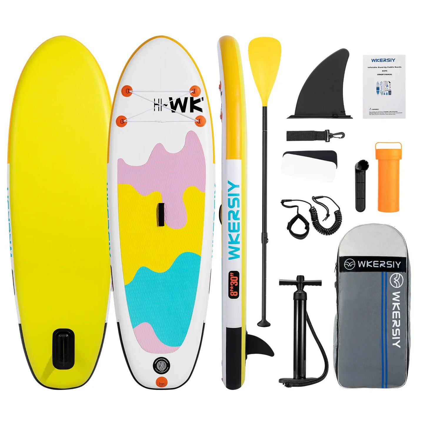8ft Green Kids SUP Ultra paddle Board,