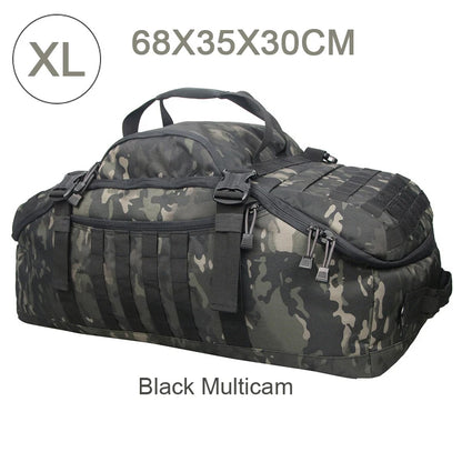 LQARMY 30L 50L 80L Outdoor Mountaineering Bag Molle Tactical Backpack Large Duffel Bag Hiking Camping Travel Bags