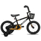 KEANO 14 16 20 Inch Kids Bike for Girls Ages 3-10 Years, Girls' Bikes with Training Wheels, Chain guard, Basket, Children's Bike