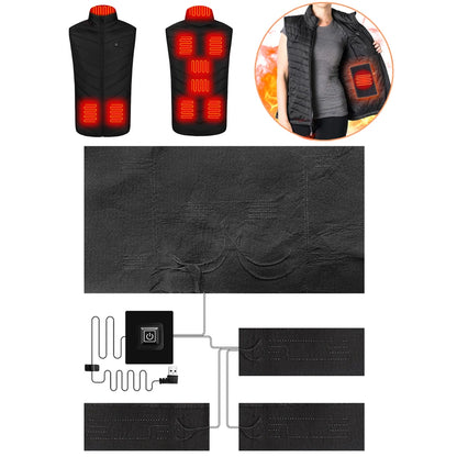 Cloth Jacket Heater Pads 5V