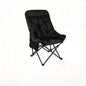High back moon chair outdoor barbecue picnic dining table and chair set portable folding chair, camping chairs beach chair