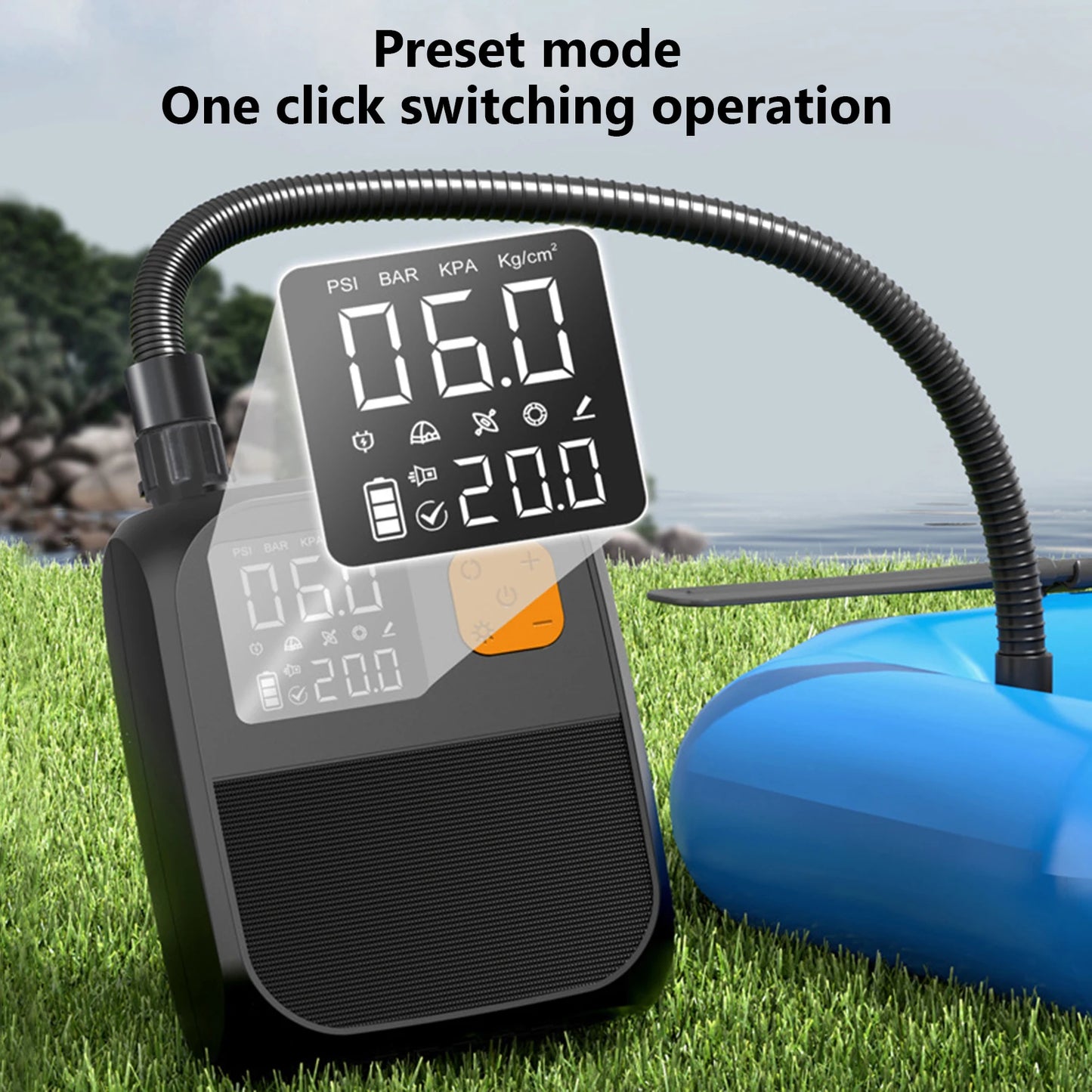 Electric Paddle Board Pump Rechargeable