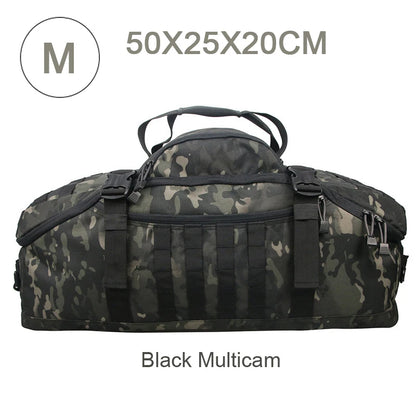 LQARMY 30L 50L 80L Outdoor Mountaineering Bag Molle Tactical Backpack Large Duffel Bag Hiking Camping Travel Bags