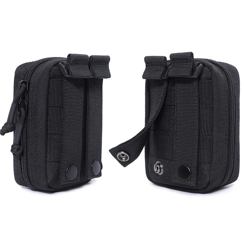 Men's Tactical Military Medical First Aid Kit Pack Molle Pouch Waist Belt Bag Mini Bag Survival Hunting Hiking Camping Tool