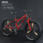 26inch Aluminum Alloy 4.0 Fat Bicycles Mountain Fat Bike / Five Blade  Fatbike Mountain Bike Disc Brakes Snow Bike