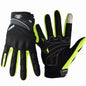 SUOMY Breathable Full Finger Racing Motorcycle Gloves Quality Stylishly Decorated Antiskid Wearable Gloves Size S-XXL Black