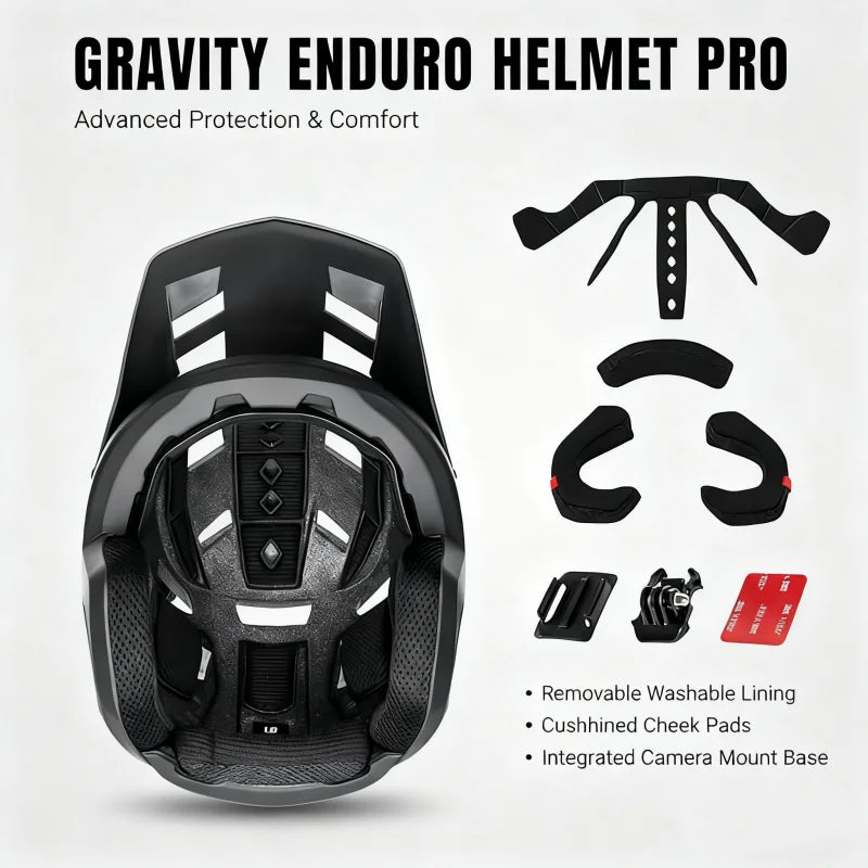 BATFOX Mountain bike helmet men's 3/4 bicycle helmet mtb casco outdoors sports cycling enduro helmet for bicycle casco ciclismo