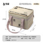 Outdoor Camping Storage Bag Large-capacity Folding Picnic Equipment Storage Box Tableware and Kitchenware Storage Box