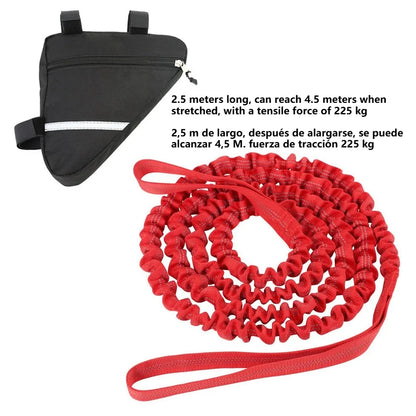 MTB Bike Towing Rope Trailer Rope Bicycle Traction Rope Nylon Traction Rope Parent-Child Outdoor Tool Cycling Safety Equipment
