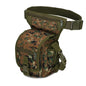 Nylon Tactical Gear Thigh Drop Leg Bag Men Outdoor Hunting Molle Bag Multipurpose Utility Bag for Hiking Camping