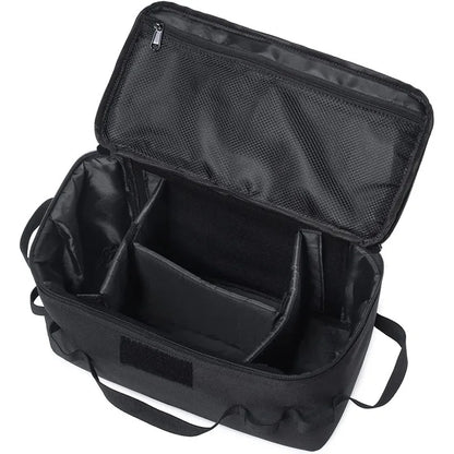 Outdoor Camping Storage Bag Large Capacity Ground Nail Tool Bag Gas Canister Picnic Cookware Utensils Kit Bag
