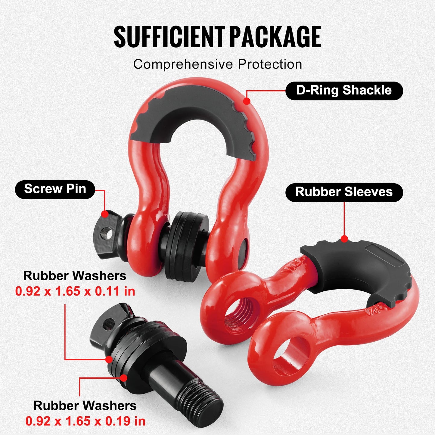 3/4"D-Ring Shackle