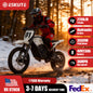 Eskute Electric Mini Dirt Bike for Teens & Adults, 14"/12" Fat Tire 3500W Electric Motorcycle, 48V23AH Battery Ebike 38MPH