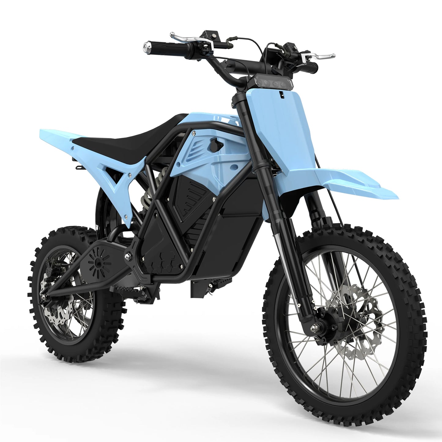 Eskute Electric Mini Dirt Bike for Teens & Adults, 14"/12" Fat Tire 3500W Electric Motorcycle, 48V23AH Battery Ebike 38MPH