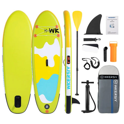 8ft Green Kids SUP Ultra paddle Board,