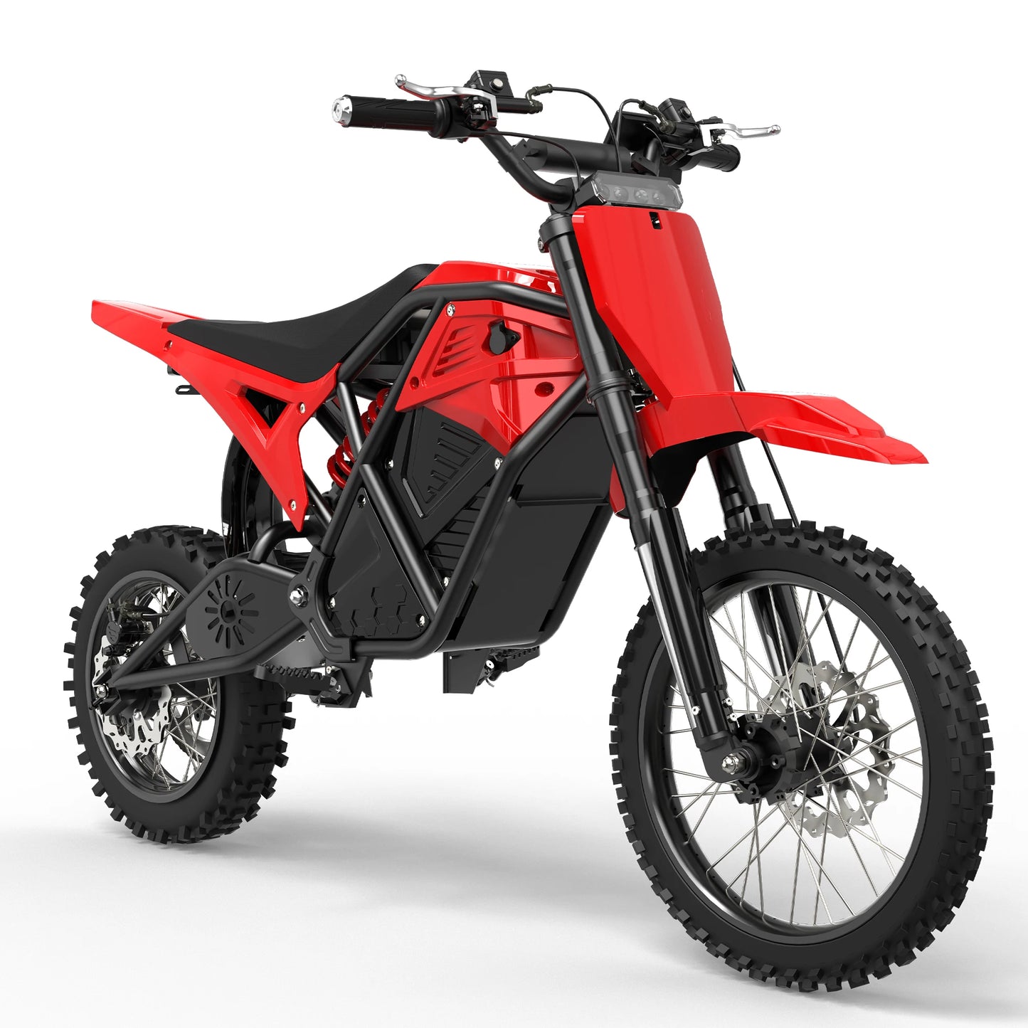 Eskute Electric Mini Dirt Bike for Teens & Adults, 14"/12" Fat Tire 3500W Electric Motorcycle, 48V23AH Battery Ebike 38MPH