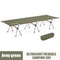 WESTTUNE marching bed, portable folding bed, ultra light aluminum alloy sleeping bed, outdoor camping and travel
