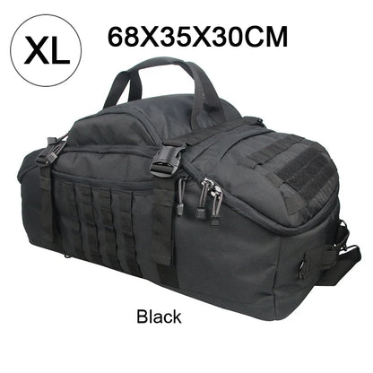 LQARMY 30L 50L 80L Outdoor Mountaineering Bag Molle Tactical Backpack Large Duffel Bag Hiking Camping Travel Bags