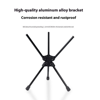 Mountainhiker Ultralight Portable Folding Stool, Compact Outdoor Camping Chair, 360° Rotation, Picnic, Fishing, Camping Stool