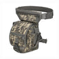 Nylon Tactical Gear Thigh Drop Leg Bag Men Outdoor Hunting Molle Bag Multipurpose Utility Bag for Hiking Camping